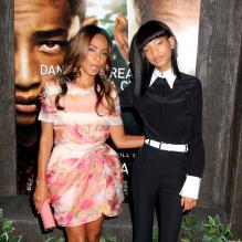 Jada Pinkett Smith et Willow Smith lors de la première d'After Earth au Ziegfeld Theater à New York le 29 mai 2013.
