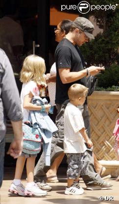 Ryan Philippe et ses enfants