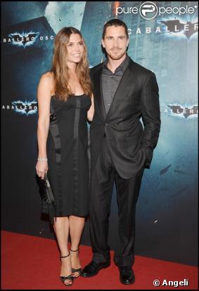 Christian Bale et sa femme Sibi