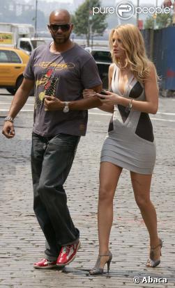 Blake Lively sur le tournage de Gossip Girl