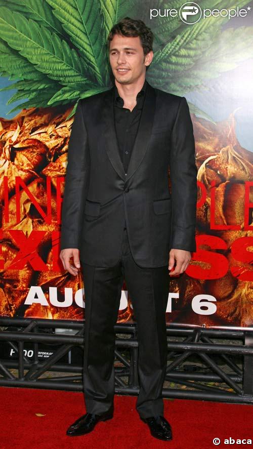 James Franco à l'avant-première de Pineapple Express, Los Angeles le 31/07/08