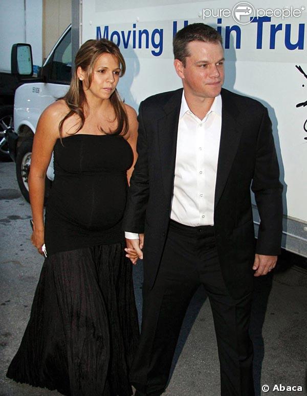Matt Damon et Luciana