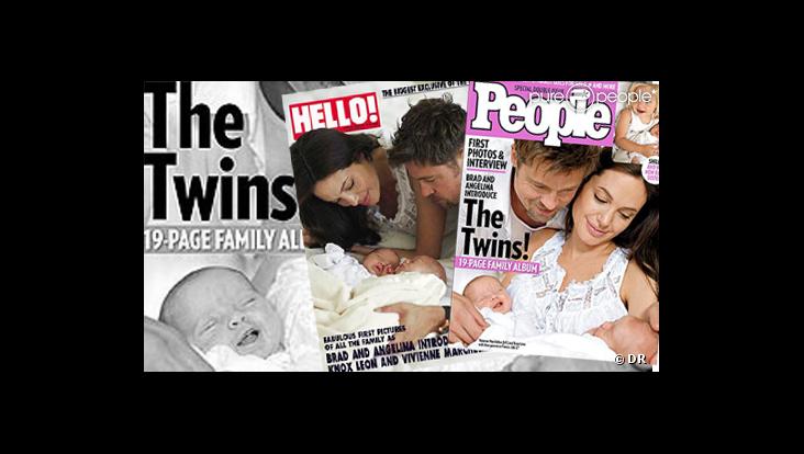 Les couvertures de Hello et People magazine