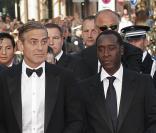 George Clooney et Don Cheadle