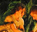 Matthew Fox et Evangeline Lilly sur le tournge de Lost