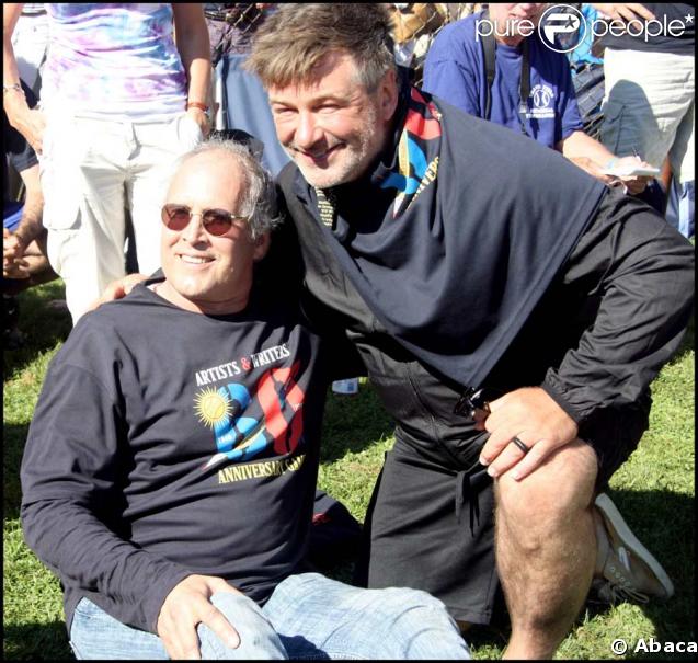 Alec Baldwin avec Chevy Chase