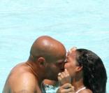 Mel B avec Stephen Belafonte en vacances a Miami en Mai 2008