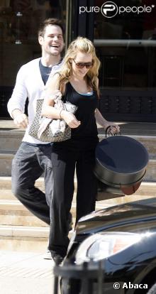 Hilary Duff : shopping en amoureux