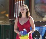 Melissa Joan Hart en famille à Beverly Hills