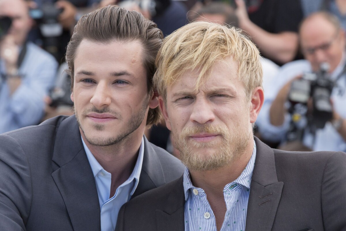 Vidéo Gaspard Ulliel et Jérémie Renier Photocall du film Saint