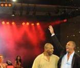 Christian Audigier et Mike Tyson