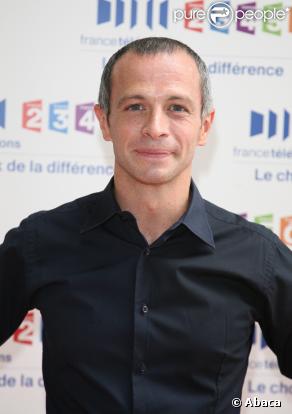 Samuel Etienne à la conférence de presse de France Télévisions