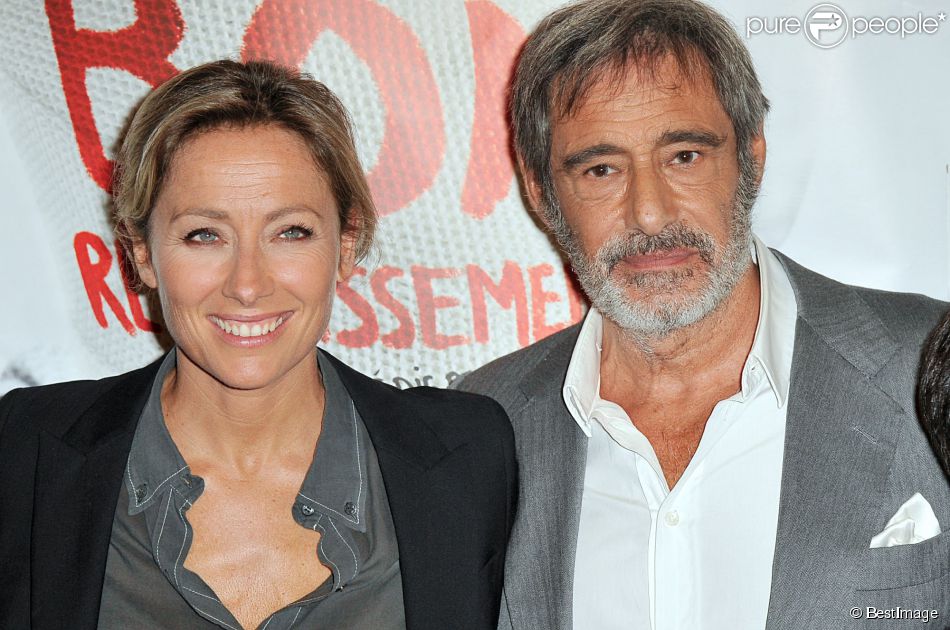 AnneSophie Lapix et Gérard Lanvin Un duo charmant qui n'a pas fini de séduire