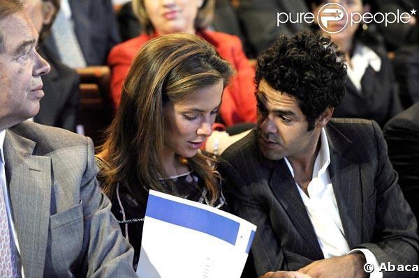 Jamel Debbouze et son épouse Mélisssa Theuriau