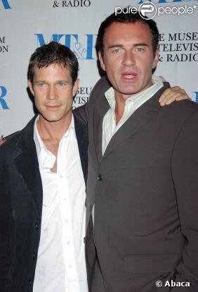 Dylan Walsh et Julian McMahon, de la série Nip/Tuck