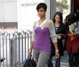 Rihanna quitte son hôtel Le Murano