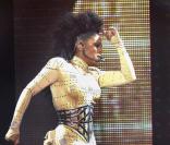 Janet Jackson en concert a Los Angeles le 17 Septembre 2008