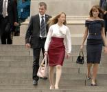 Carla Bruni et Consuelo Remmert 