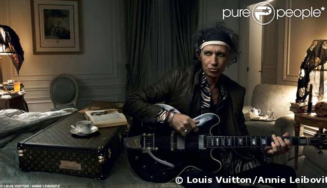 Keith Richards pour Vuitton
