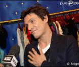 Marc Lavoine à l'ouverture de la boutique Christian Audigier à Paris