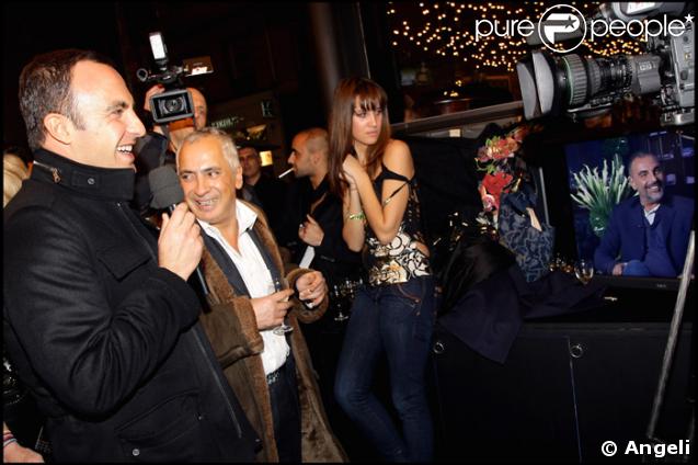 Nikos Aliagas a salué et félicité son ami Christian Audigier en duplex de Los Angeles