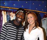 Amara Diané, le footballeur, et Vitaa ont adoré la collection et poser ensemble!
