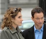 Gary Sinise et Melina Kanakaredes, héros des Experts Manhattan