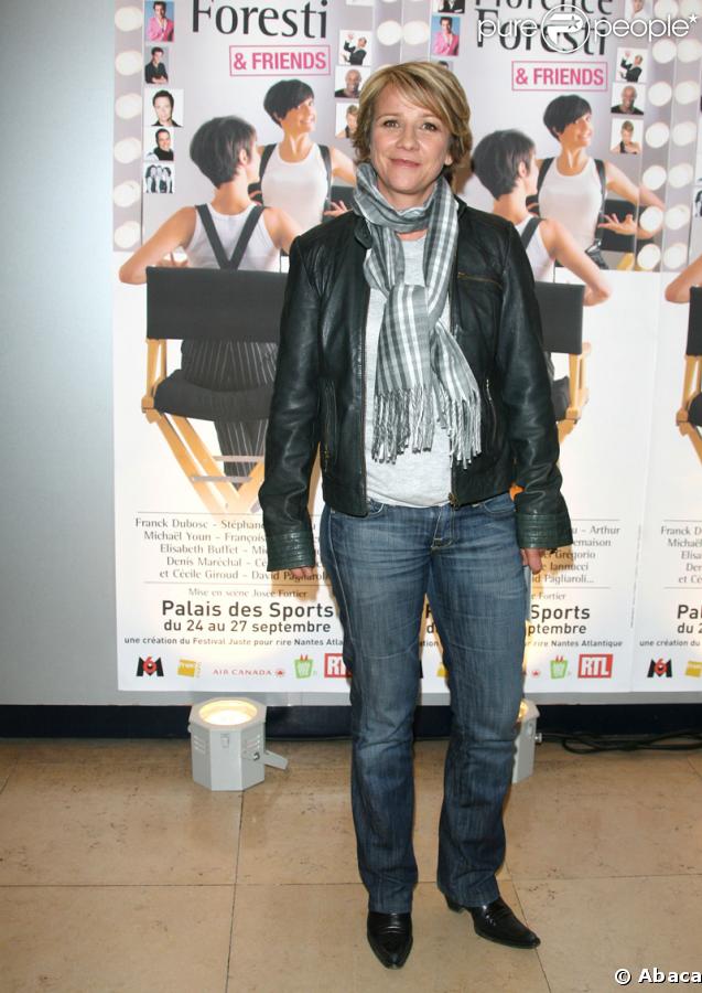 Ariane Massenet à la première du spectacle Florence Foresti & Friends