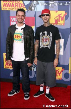DJ AM et Travis Barker