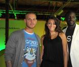 Défilé Marlies Dekkers : M. Pokora, Rachel Legrain-Trapani et Ladji Doucouré