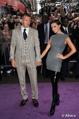 Victoria et David Beckham