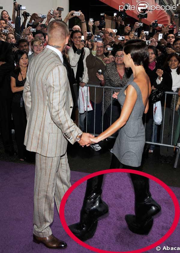 Victoria Beckham et ses improbables chaussures