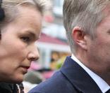 La princesse Mathilde et le prince Philippe