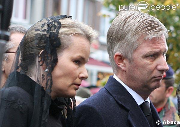 La princesse Mathilde et le prince Philippe