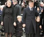 La princesse Mathilde et le prince Philippe