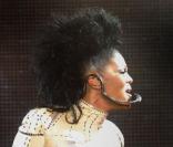 Janet Jackson en concert a Los Amgeles en Septembre 2008