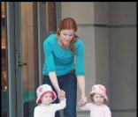 Marcia Cross et ses jumelles