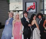 Vanessa Hudgens, Zac Efron Corbin Bleu et Ashley Tisdale, et le réalisateur Kenny Ortega