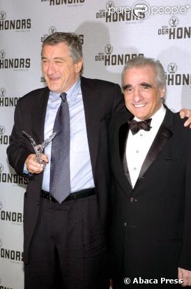 Robert De Niro et Martin Scorsese en 2004