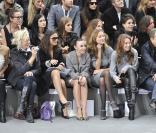Virginie Ledoyen, Elodie Bouchez, Nora Arnezeder et Laura Smet au défilé Chanel, le 3/10/08