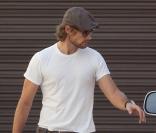 Gabriel Aubry seul à L.A.