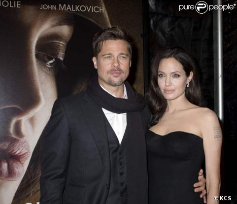 Angelina Jolie et Brad Pitt