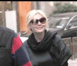 Kirsten Dunst à Paris