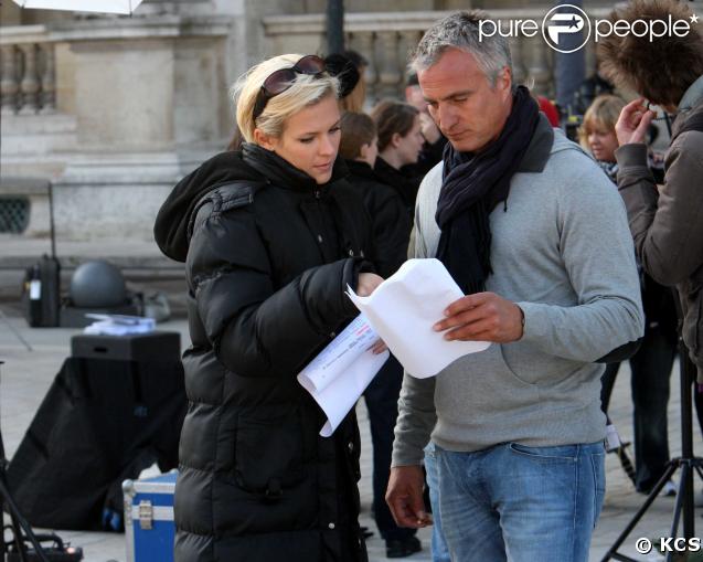 Lorie et David Ginola répètent dur