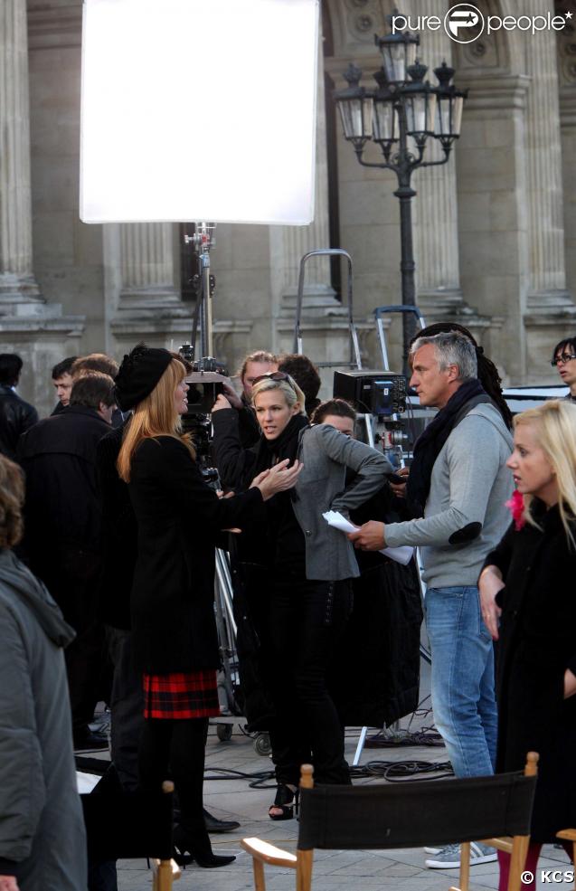 Lorie, David Ginola et Michelle Stafford répètent dur