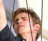 Hayden Christensen sur le tournage d'une pub