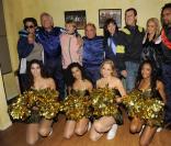 La fine équipe 'ave' les pom-pom girls !