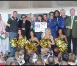 Remise des prix de la course des célébrités