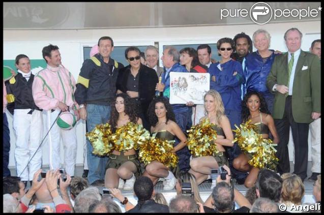 Remise des prix de la course des célébrités