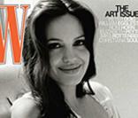 Angelina Jolie en couverture de W